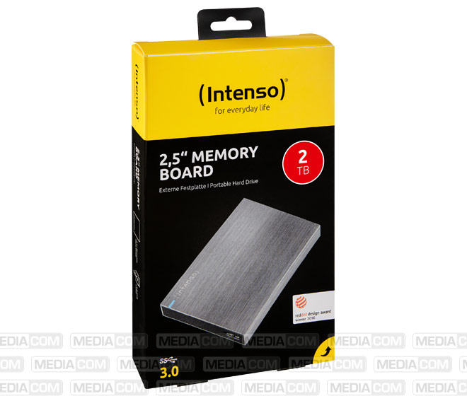 Festplatte 2TB, USB 3.0, 6.35cm (2.5''), schwarz