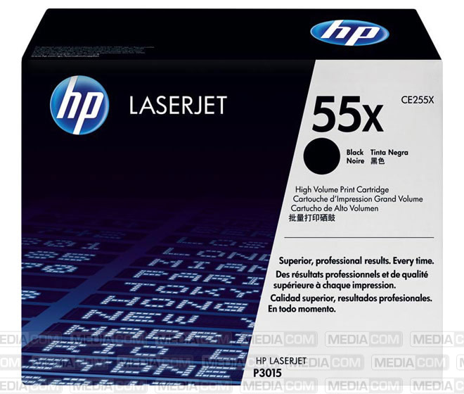 Lasertoner CE255X schwarz