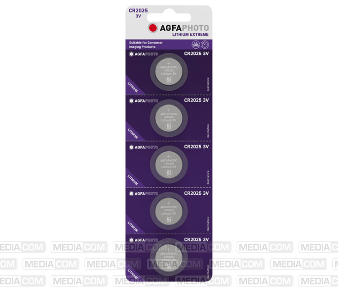 Batterie Lithium, Knopfzelle, CR2025, 3V