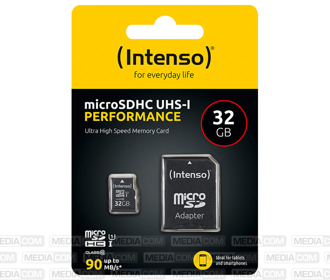 microSDHC Card 32GB, Performance, Class 10, U1 microSDHC Card 32GB, Performance, Class 10, U1
