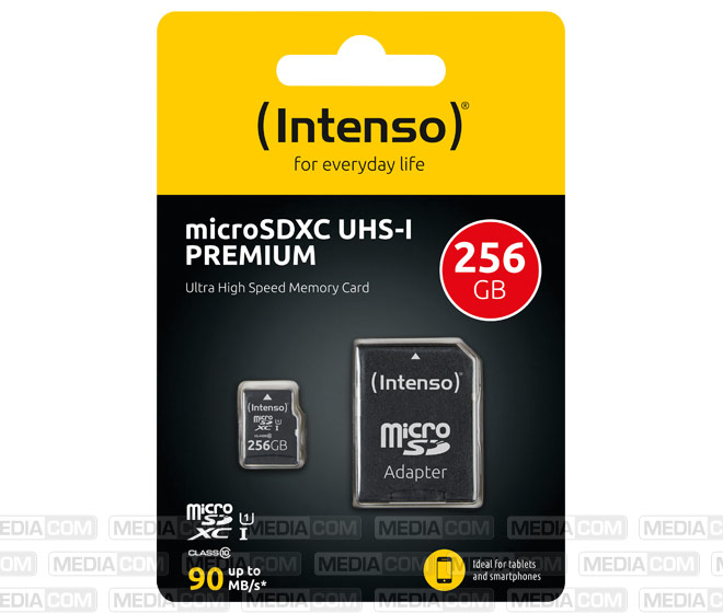 microSDXC Card 256GB, Premium, Class 10, U1