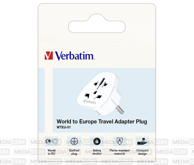 Steckdosenadapter, Universal Travel, WTEU-01