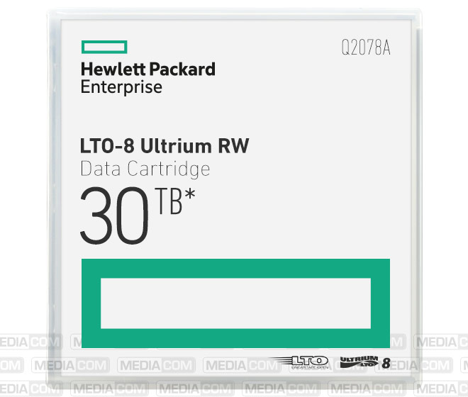 LTO Ultrium-8 Cartridge 12TB/30TB