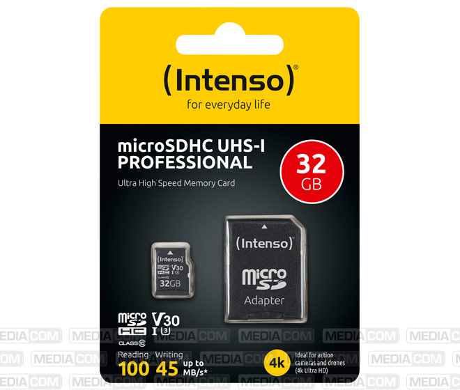 microSDHC Card 32GB, Professional, Class 10, U1