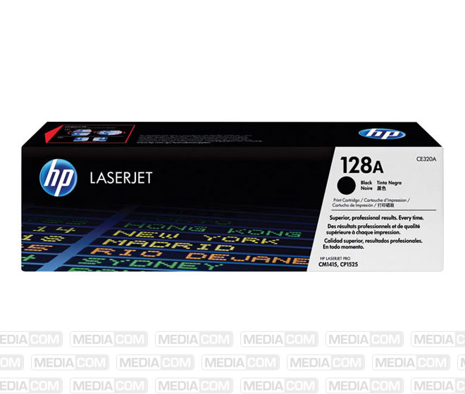 Lasertoner CE320A schwarz