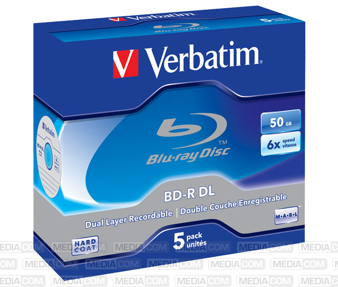 BD-R DL 50GB/1-6x Jewelcase (5 Disc) BD-R DL 50GB/1-6x Jewelcase (5 Disc)