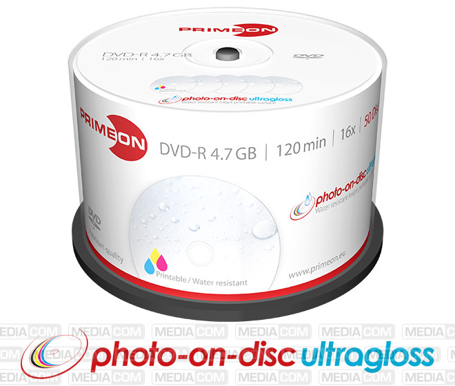 DVD-R 4.7GB/120Min/16x Cakebox (50 Disc)