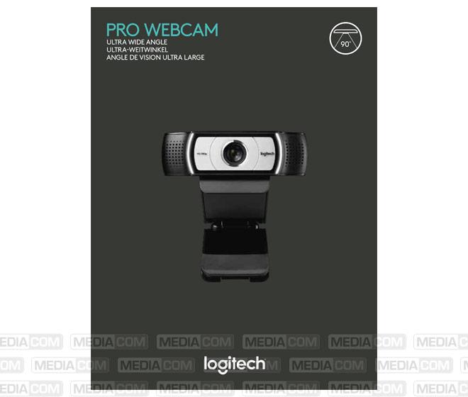 Webcam C930e, Full HD 1080p, schwarz