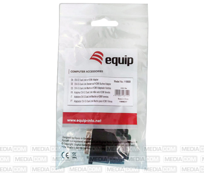 Monitor Adapter, HDMI/DVI-D-Dual-Link, bidirektional