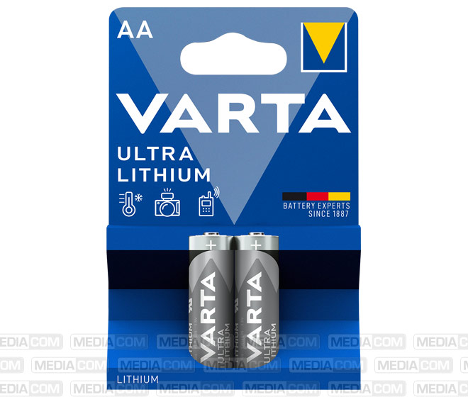 Batterie Lithium, Mignon, AA, FR06, 1.5V