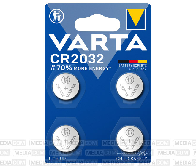 Batterie Lithium, Knopfzelle, CR2032, 3V