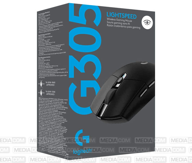 Gaming Maus G305, Lightspeed, Wireless, schwarz