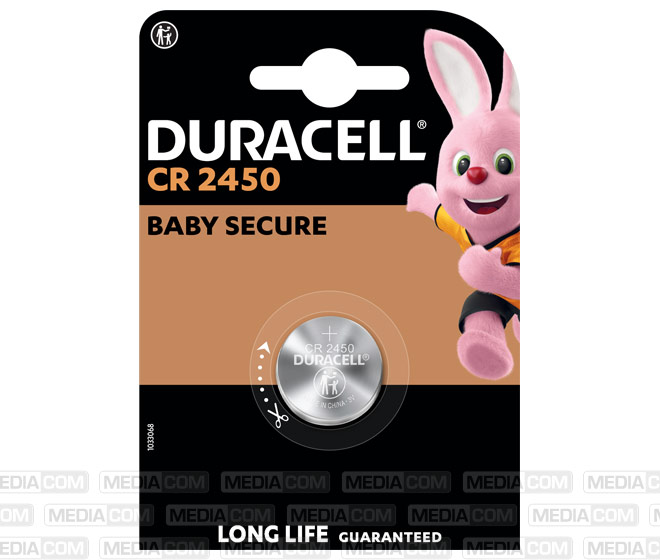 Batterie Lithium, Knopfzelle, CR2450, 3V