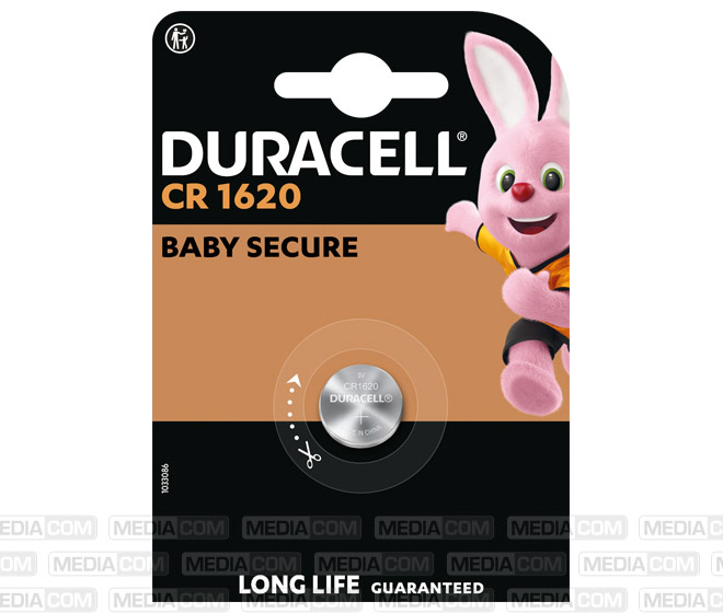 Batterie Lithium, Knopfzelle, CR1620, 3V