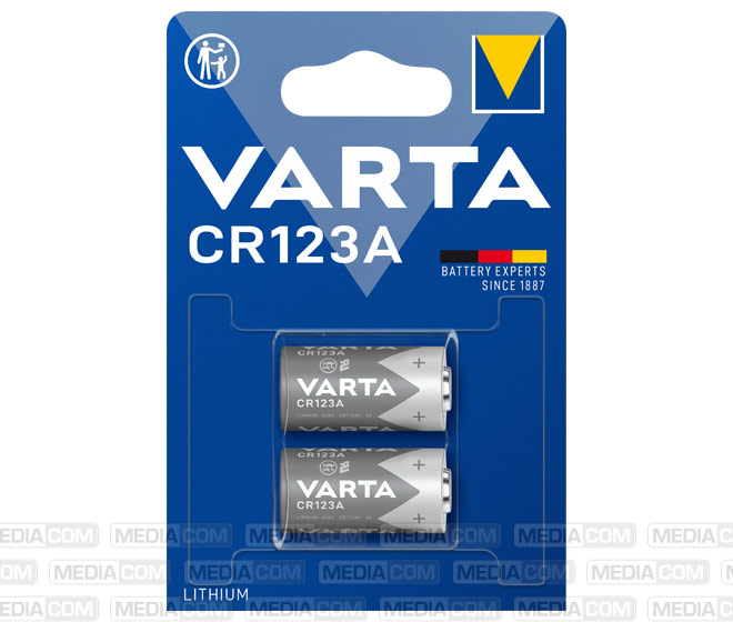 Batterie Lithium, CR123A, 3V