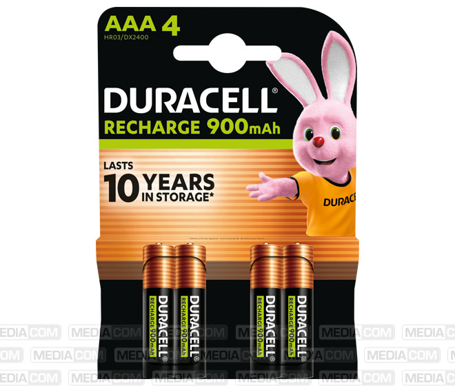 Akku NiMH, Micro, AAA, HR03, 1.2V/900mAh