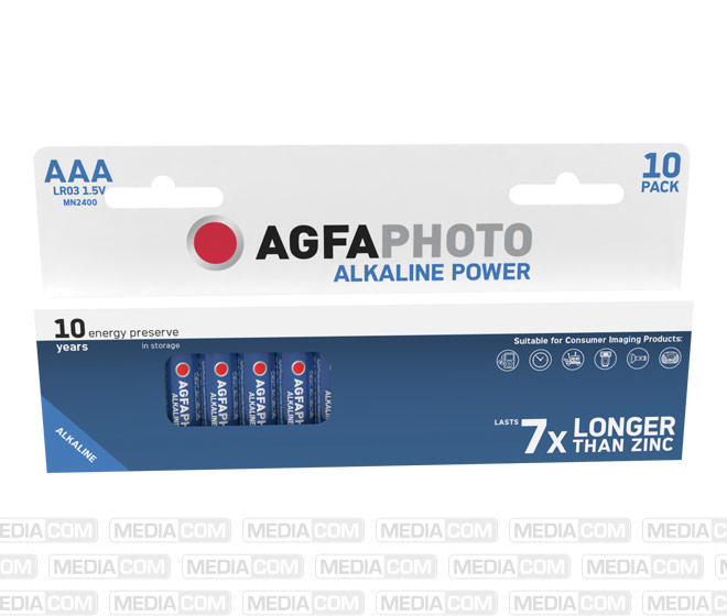 Batterie Alkaline, Micro, AAA, LR03, 1.5V