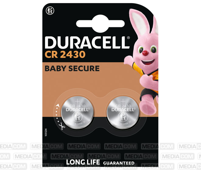 Batterie Lithium, Knopfzelle, CR2430, 3V