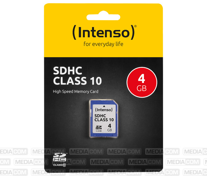 SDHC-Card  4GB, Class 10