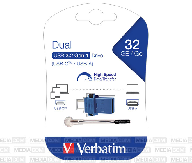 USB 3.2 OTG Stick 32GB, Dual Drive