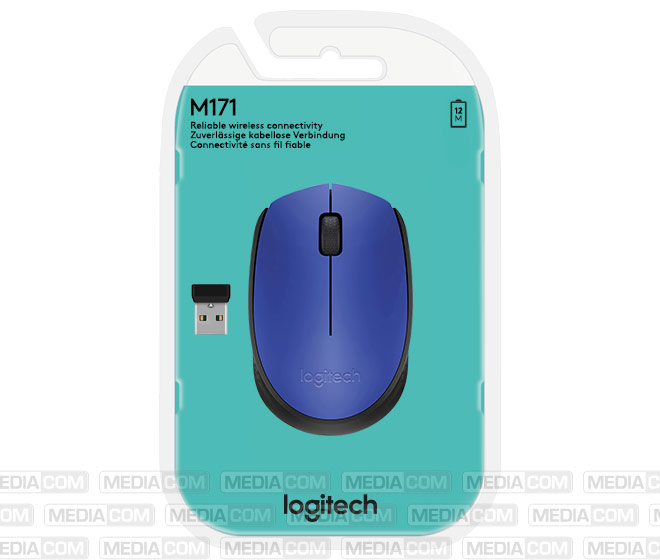 Maus M171, Wireless, blau