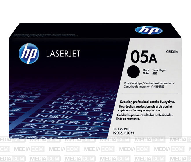 Lasertoner CE505A schwarz