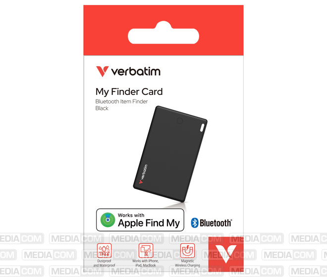 Tracker, My Finder Card, MYFCR-01B, schwarz