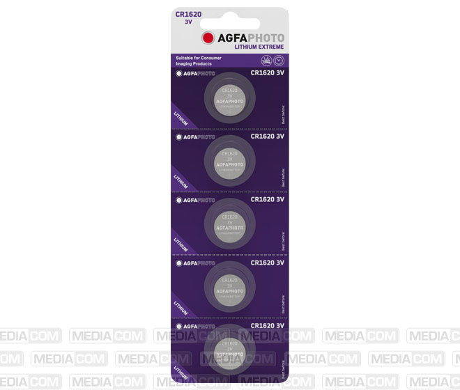 Batterie Lithium, Knopfzelle, CR1620, 3V