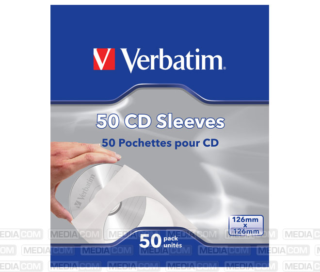 Softpack Sleeve für 1 Disc, Retail (50-Pack)