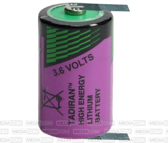 Batterie Lithium, LS14250, 1/2 AA, 3.6V, 1100mAh