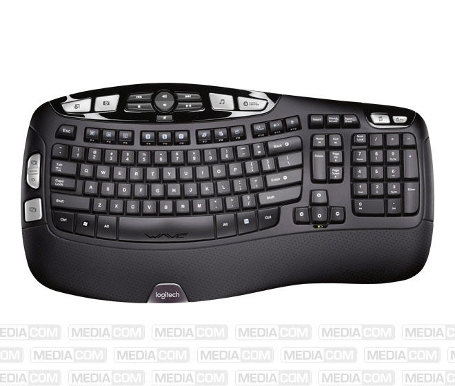Tastatur K350, Wireless, Unifying, schwarz