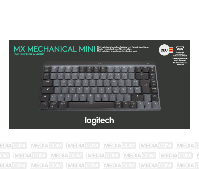 Tastatur MX Mechanical Mini, Wireless, Bolt, Bluetooth