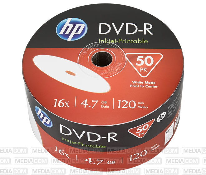 DVD-R 4.7GB/120Min/16x Bulk Pack (50 Disc)