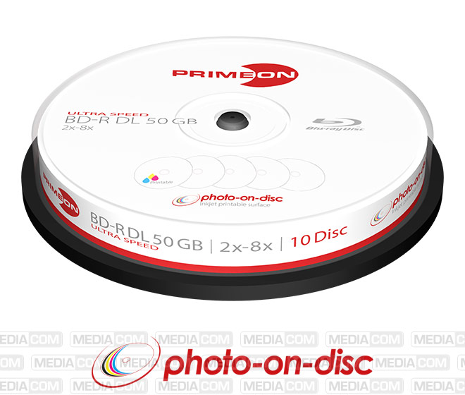 BD-R DL 50GB/2-8x, Ultra Speed, Cakebox (10 Disc)