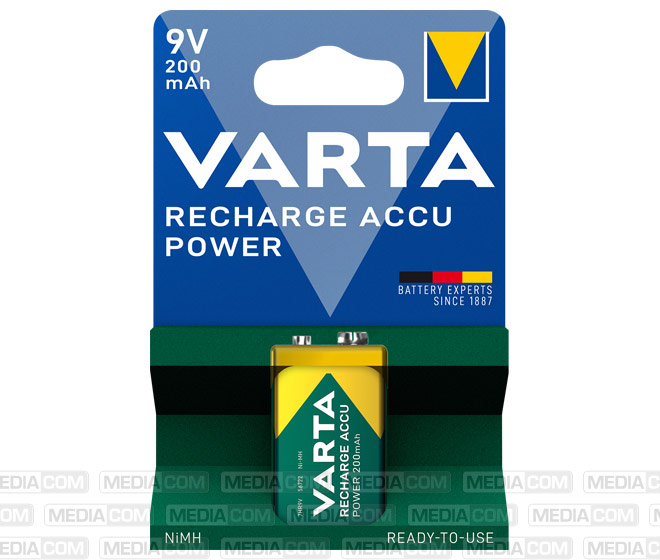 Akku NiMH, E-Block, HR22, 9V/200mAh