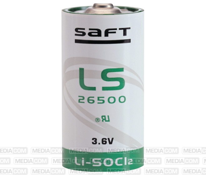 Batterie Lithium, LS26500, 3.6V, 7700mAh