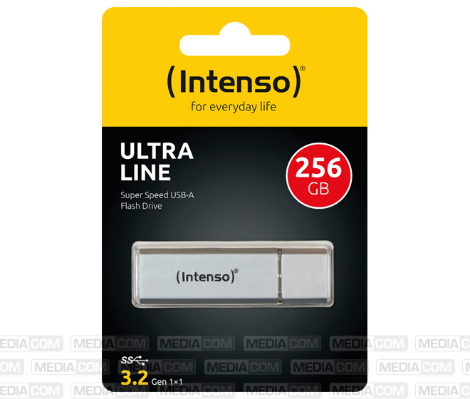 USB 3.2 Stick 256GB, Ultra Line, silber