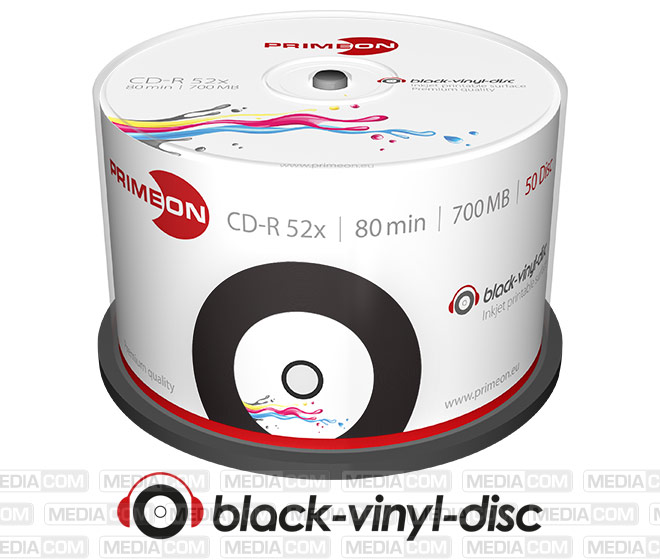 CD-R 80Min/700MB/52x Cakebox (50 Disc)