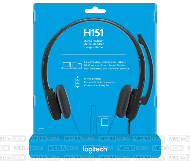 Headset H151, Audio, Stereo