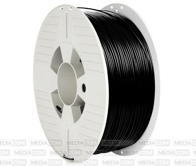 3D Printer Filament, ABS, 1.75mm, 1kg, schwarz