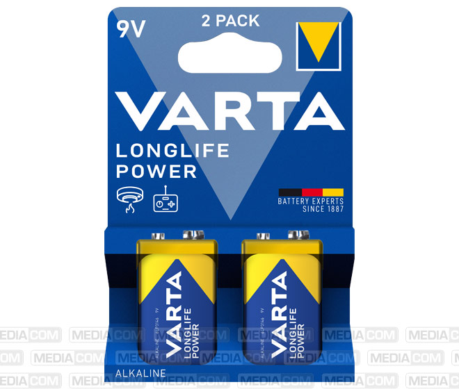 Batterie Alkaline, E-Block, 6LR61, 9V