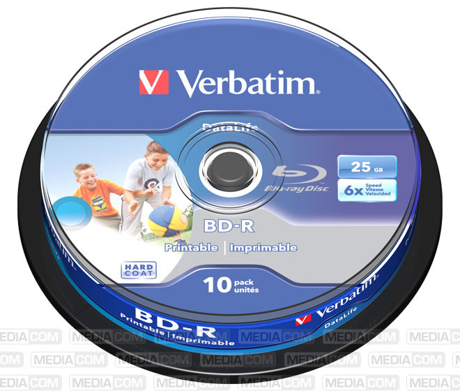 BD-R 25GB/1-6x Cakebox (10 Disc)