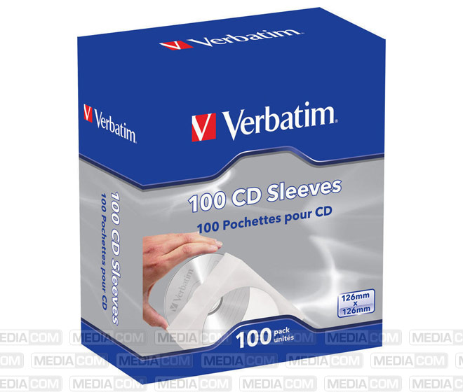 Softpack Sleeve für 1 Disc, Retail (100-Pack)