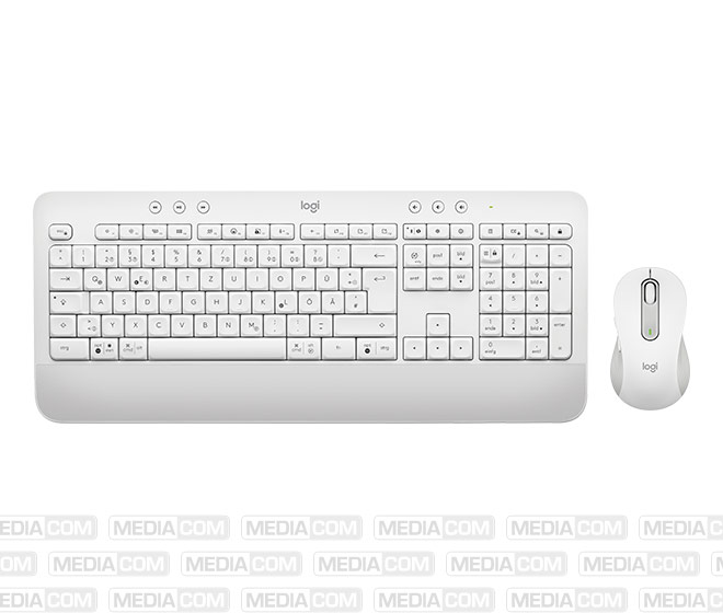 Tastatur-Maus Set MK650, Wireless, Bluetooth, weiss