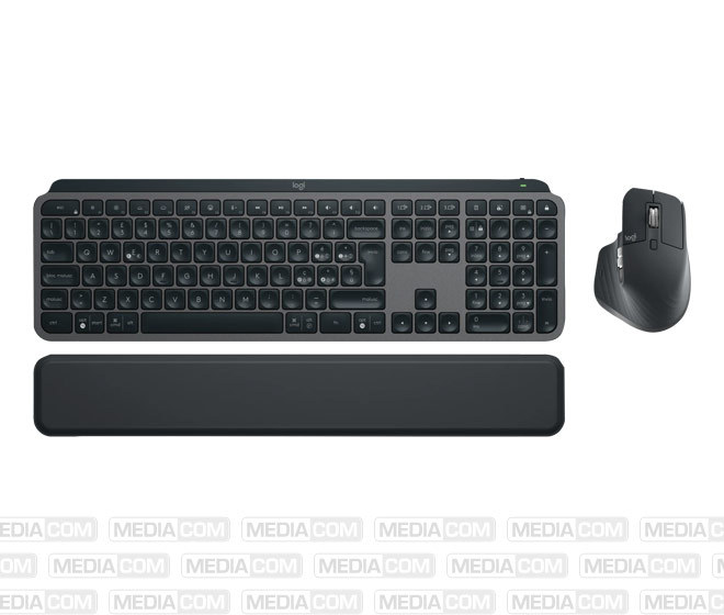 Tastatur-Maus Set MX Keys, Wireless, 2.Gen, grafit Tastatur-Maus Set MX Keys, Wireless, 2.Gen, grafit
