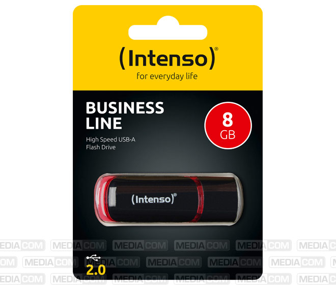 USB 2.0 Stick 8GB, Business Line, schwarz