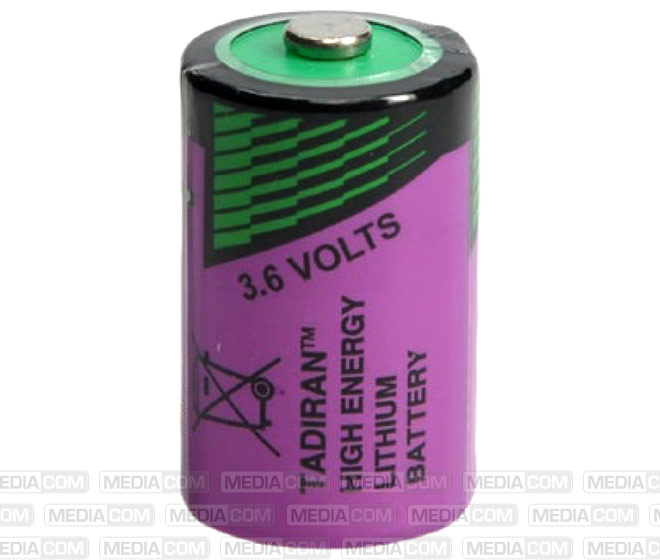 Batterie Lithium, LS14250, 1/2 AA, 3.6V, 1100mAh