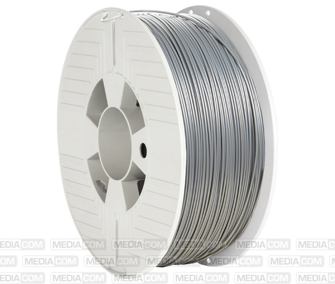 3D Printer Filament, ABS, 1.75mm, 1kg, silber