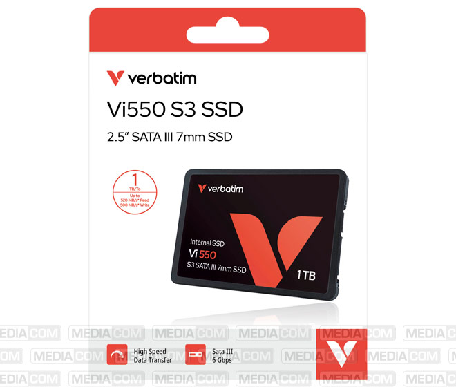 SSD 1TB, SATA-III, 6.35cm (2.5''), Vi550