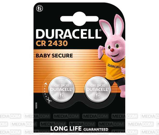 Batterie Lithium, Knopfzelle, CR2430, 3V